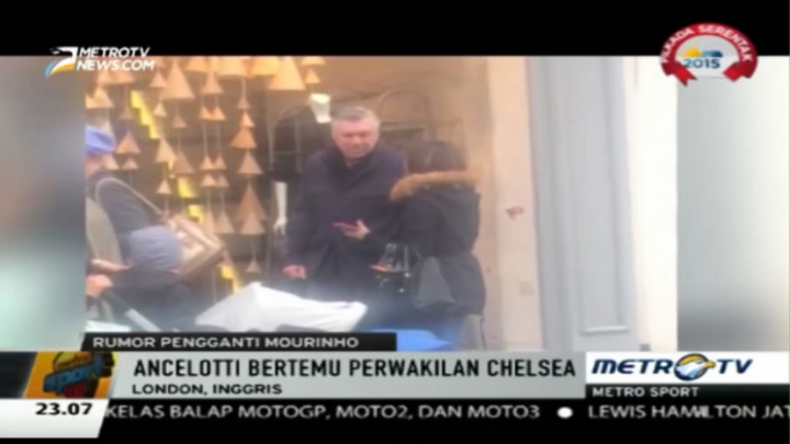 Ancelotti Temui Perwakilan Chelsea di London 
