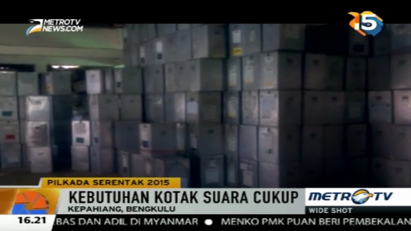 KPU Kepahiang Masih Kekurangan 107 Bilik Suara