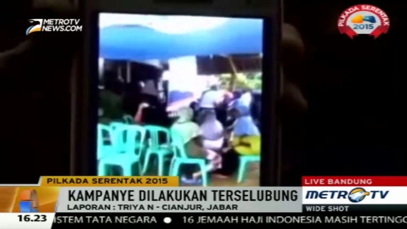 Rekam Kampanye Terselubung, Warga di Cianjur Disekap dan Diintimidasi