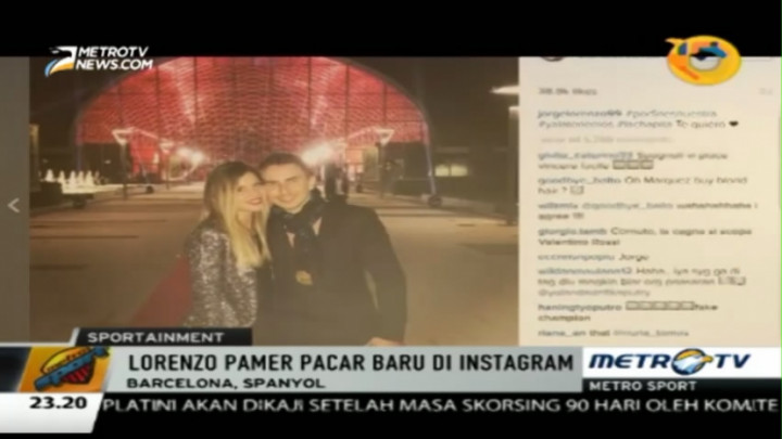 Jorge Lorenzo Pamer Pacar Baru di Instagram