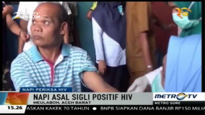 350 Napi di Lapas Meulaboh Jalani Tes HIV/AIDS