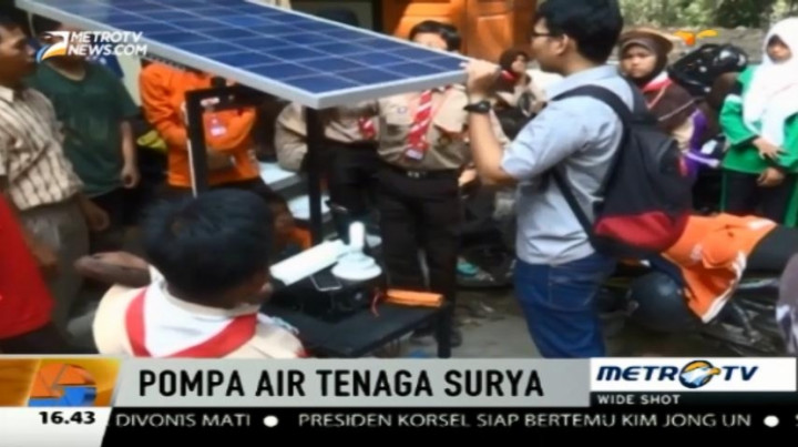 Mahasiswa UGM Ciptakan Pompa Air Bertenaga Surya
