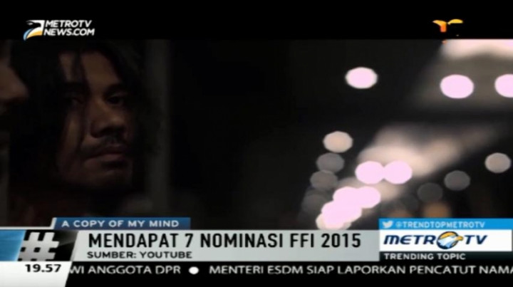 Masuk 7 Nominasi FFI 2015, Ini Cuplikan Film 'A Copy of My Mind'