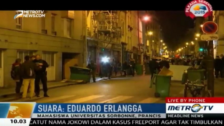 Tidak Ada Korban WNI Dalam Ledakan di Paris  