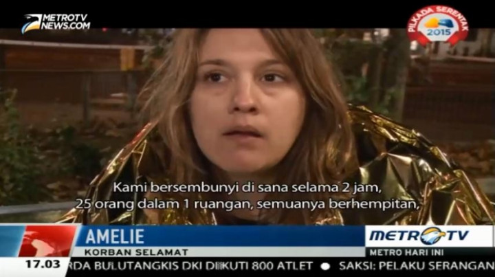 Kesaksian Korban Selamat dari Serangan Paris