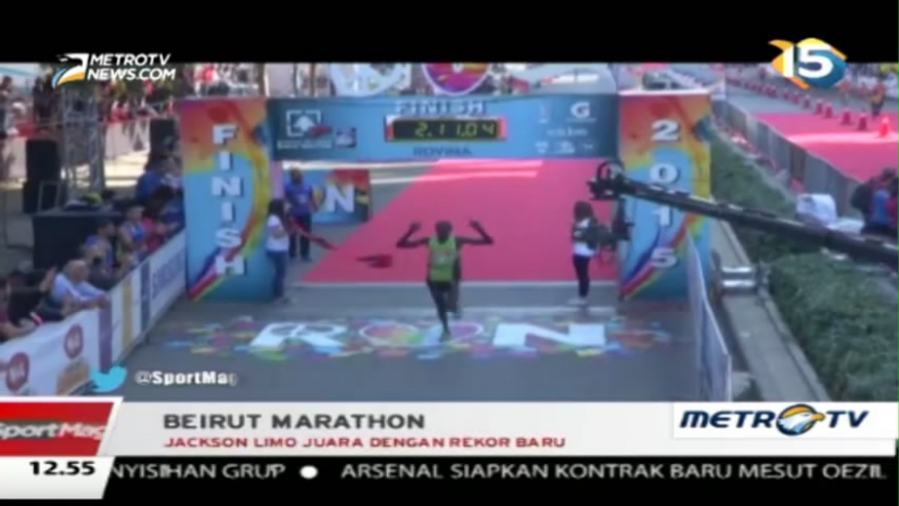 37 Ribu Pelari Meriahkan Event Beirut Marathon