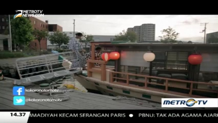 Menikmati Makan Malam Ditengah Indahnya Kanal Otaru