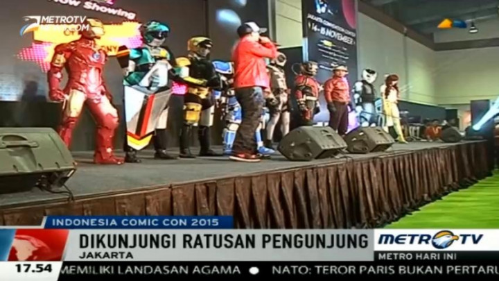 Kemeriahan Festival Indonesia Comic Con 2015