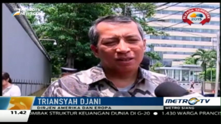 Kedutaan Prancis di Indonesia Gelar Aksi Solidaritas Tragedi Paris