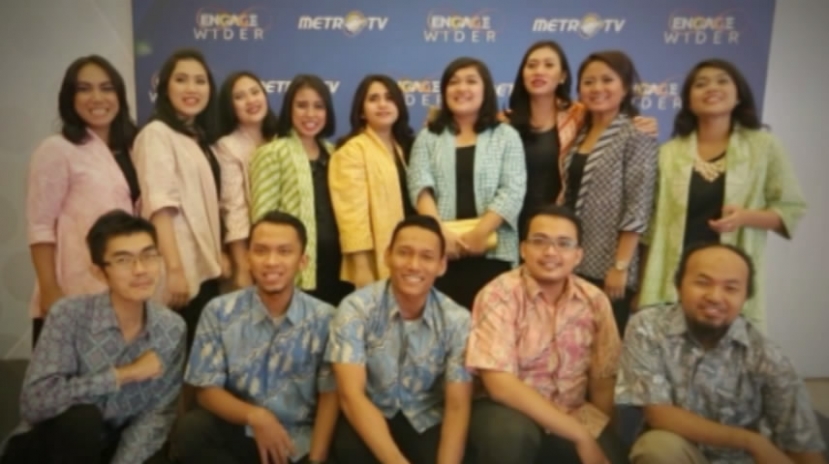 Ucapan Terima Kasih Tim Sales dan Marketing Metro TV di Margath 2015