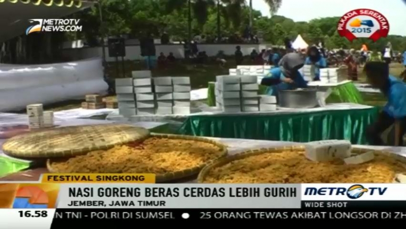 Nasi Goreng Beras Cerdas Pecahkan Rekor Muri