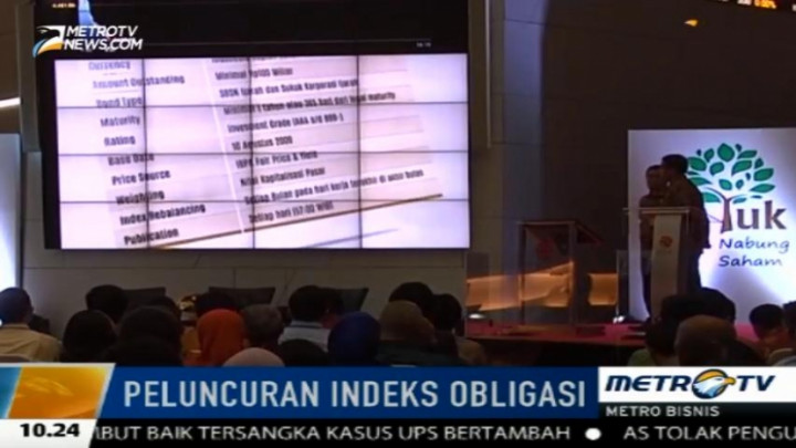 IBPA Luncurkan Dua Indeks Obligasi Bagi Efek Sukuk