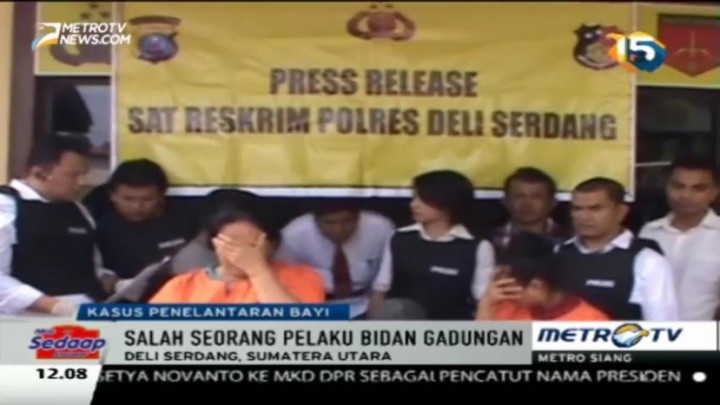 Bidan Gadungan Pelaku Penelantaran Anak Berhasil Ditangkap