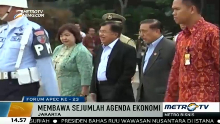 JK Bertolak ke Forum APEC dengan Sejumlah Agenda Ekonomi