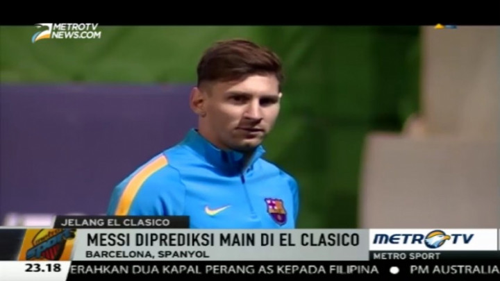 Jelang Laga El Clasico, Messi Mulai Berlatih