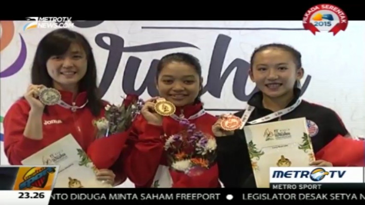 Tambah Dua Emas, Tim Wushu Indonesia Duduki Peringkat Dua