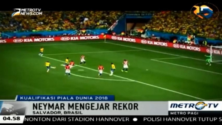 Laga Brasil dengan Peru, Pembuktian Neymar Masuk dalam Deretan Top Skor Timnas Brasil