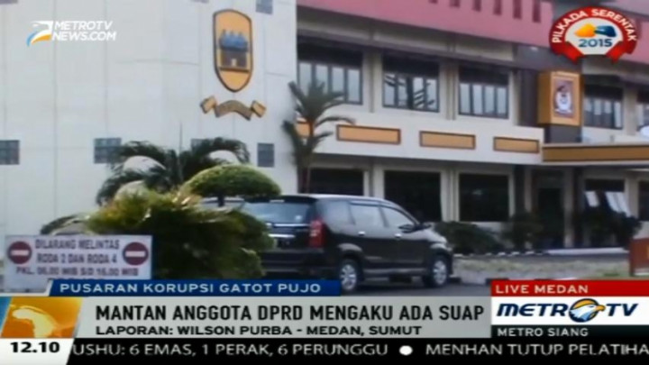 Mantan Anggota DPRD Sumut Mengaku Ada Suap