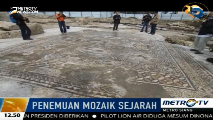 Situs Mozaik Berumur 1.700 Tahun Ditemukan di Israel 