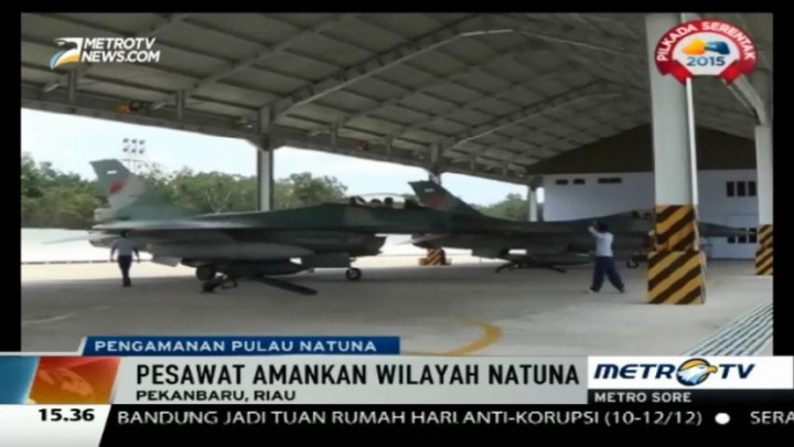 Pesawat Tempur F-16 Perkuat Pertahanan Udara Pulau Natuna