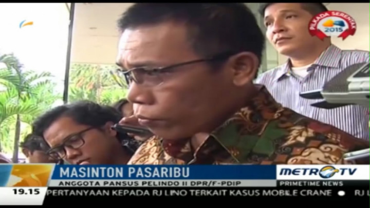 Masinton Tuding Ada Kedekatan Antara RJ Lino dan Menteri Rini 
