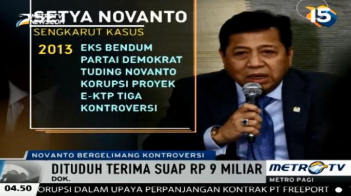 Inilah Kasus-Kasus Hukum yang Membelit Setya Novanto