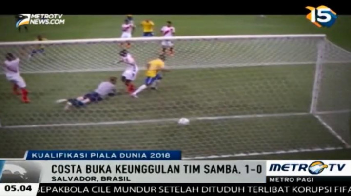 Brasil Pecundangi Peru 3-0 dalam Kualifikasi Piala Dunia 2018