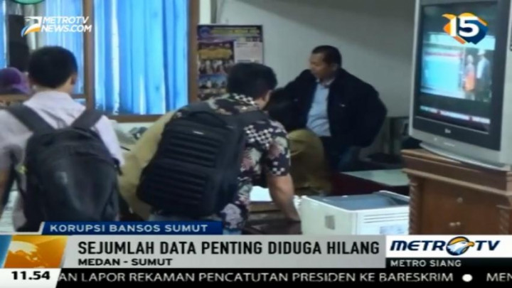 Temukan Kejanggalan, Penyidik Kembali Geledah Biro Keuangan Pemprov Sumut