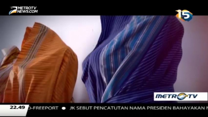 Cantiknya Kain Tenun Khas Wakatobi