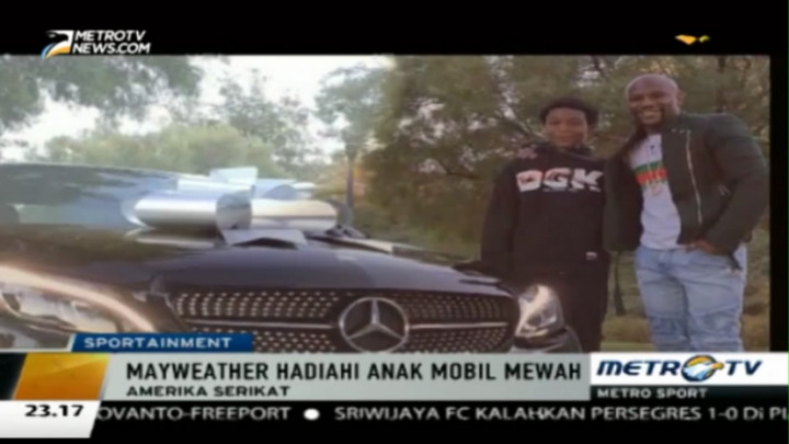 Mayweather Hadiahi Mobil Mewah untuk Ulang Tahun Anaknya