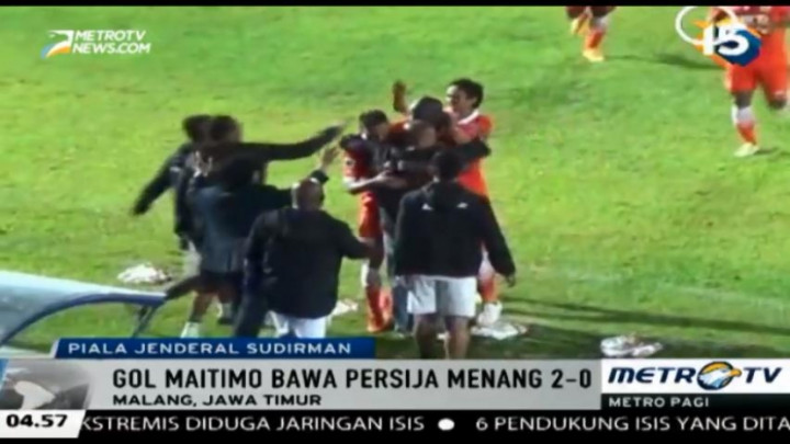 Persija Jakarta Sikat Persipasi Bandung Raya 2-0