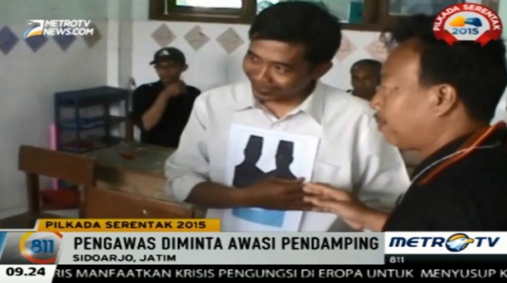 Panwaslu Jawa Timur Gelar Simulasi Pencoblosan bagi Kaum Difabel