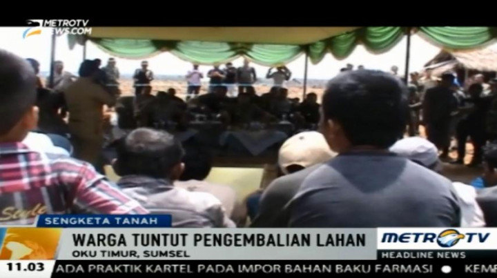 Bupati Oku Timur Temui Warga Selesaikan Sengketa Tanah