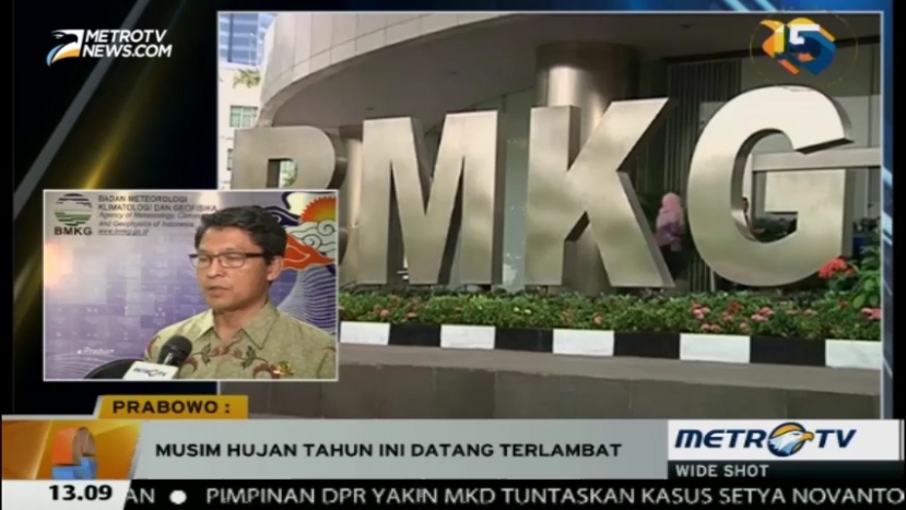 Musim Hujan Datang Terlambat, Waspada Akumulasi Curah Hujan 