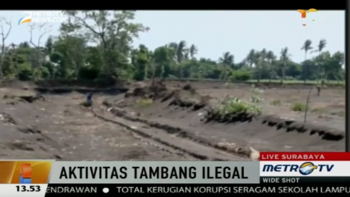 Tambang Lumajang Ditutup, Penambang Pasir Ilegal Bergeser ke Jember