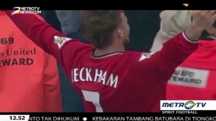 Inilah Tujuh <i>Assist</i> Terbaik Beckham Saat Berseragam MU