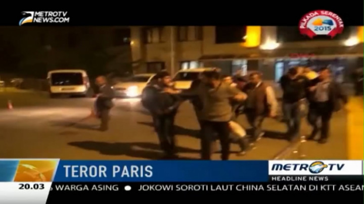 Polisi Turki Tangkap Tiga Orang Terduga Teroris Paris  