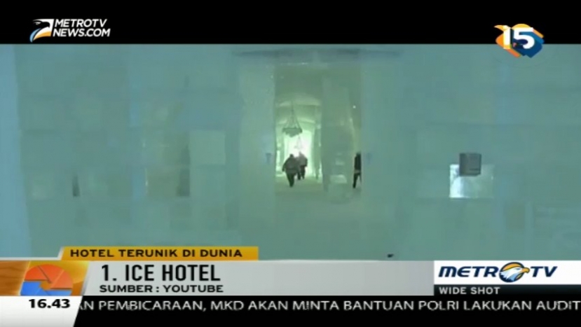 Ice Hotel, Hotel Unik yang dibuat dari Balok Es