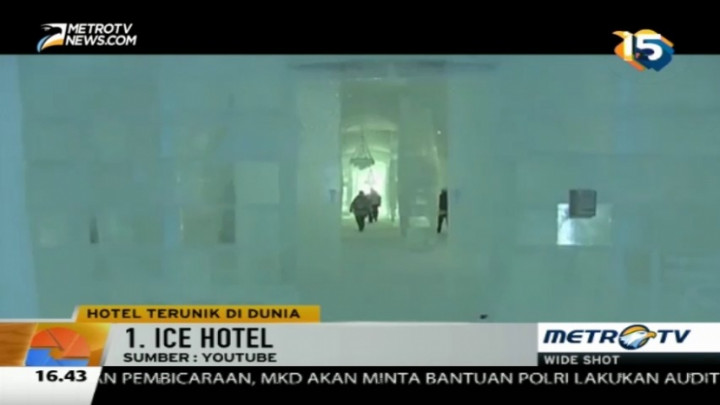 Ice Hotel, Hotel Unik yang dibuat dari Balok Es