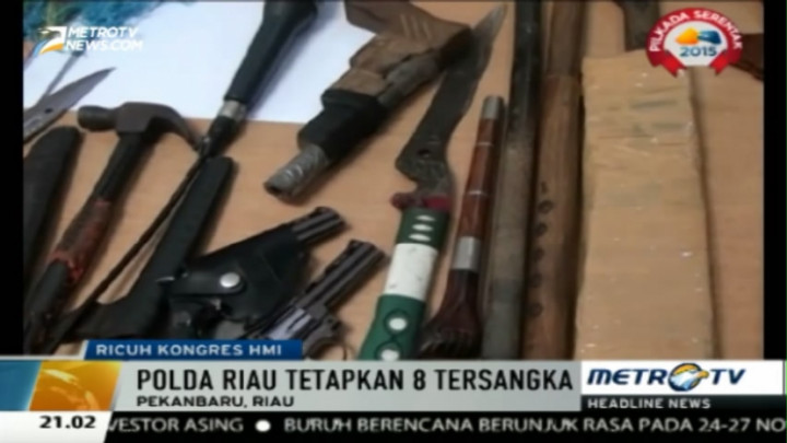 Polda Riau Tetapkan Mahasiswa HMI Pemilik Senjata Api