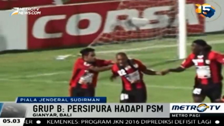 Persipura Bekuk PSM Makassar 1-0