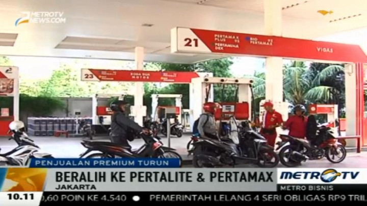 Penjualan Premium Hingga Akhir Tahun Diprediksi Menurun