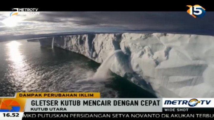 10 Tahun Terakhir, Gletser Kutub Mencair Lebih Cepat