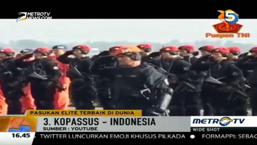 Kopassus Masuk Daftar Pasukan Elite Terbaik Di Dunia Medcom Id