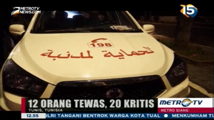 Pasca Ledakan Bom, Pemerintah Tunisia Deklarasikan Keamanan Tingkat Tinggi