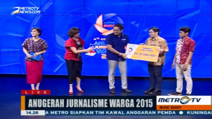 Inilah Para Pemenang Jurnalisme Warga 2015