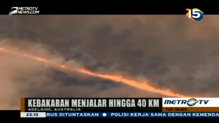 Kebakaran Lahan di Australia Tewaskan 2 Orang 