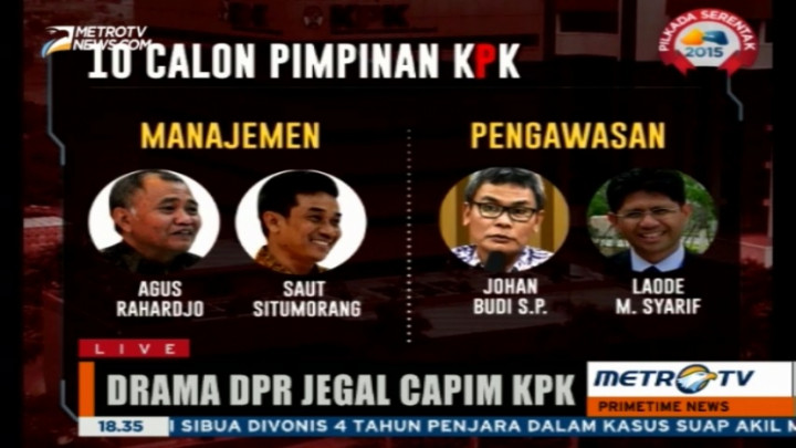 Masinton Ungkap 4 Nama Capim KPK yang Dianggap Bermasalah