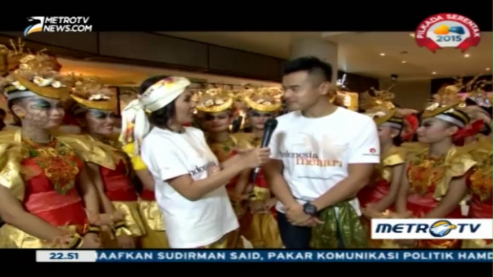 Ini Kata Ayu Gani dan Dion Wiyoko Soal Indonesia Menari 2015 