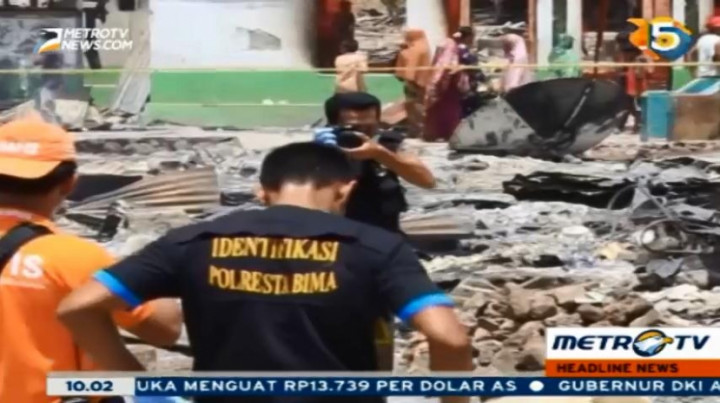 Pascakebakaran yang Menghanguskan 115 Rumah, Polisi Gelar Olah TKP
